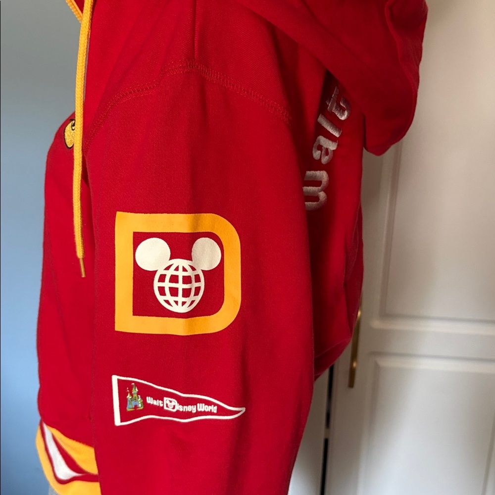 DISNEY Vault Collection 50 Walt Disney World Mickey Mouse Zip Hoodie Jacket L - Picture 4 of 7